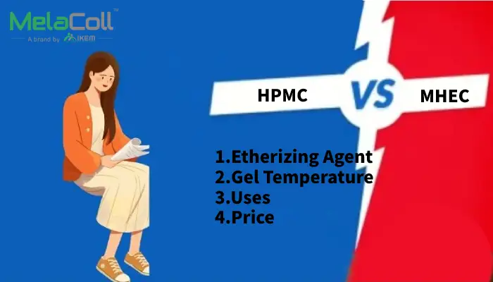 What is the difference between MHEC and HPMC?