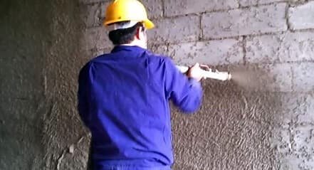 Plastering mortar