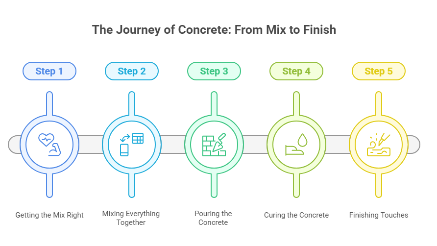 Come si produce il calcestruzzo