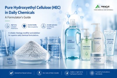 Pure Hydroxyethyl Cellulose (HEC) in Daily Chemicals: A Formulator's Guide