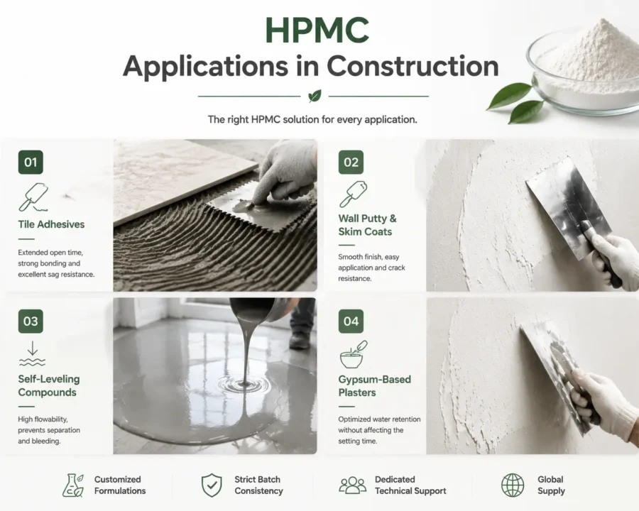 The Ultimate HPMC Selection Guide Matching Key Properties to Construction-2
